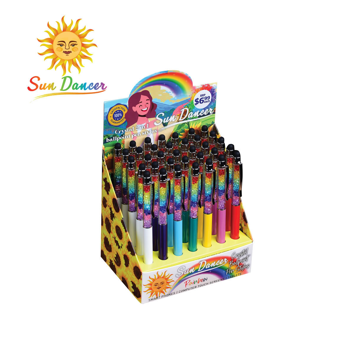 Sun Dancer Ballpoint Pen Stylus