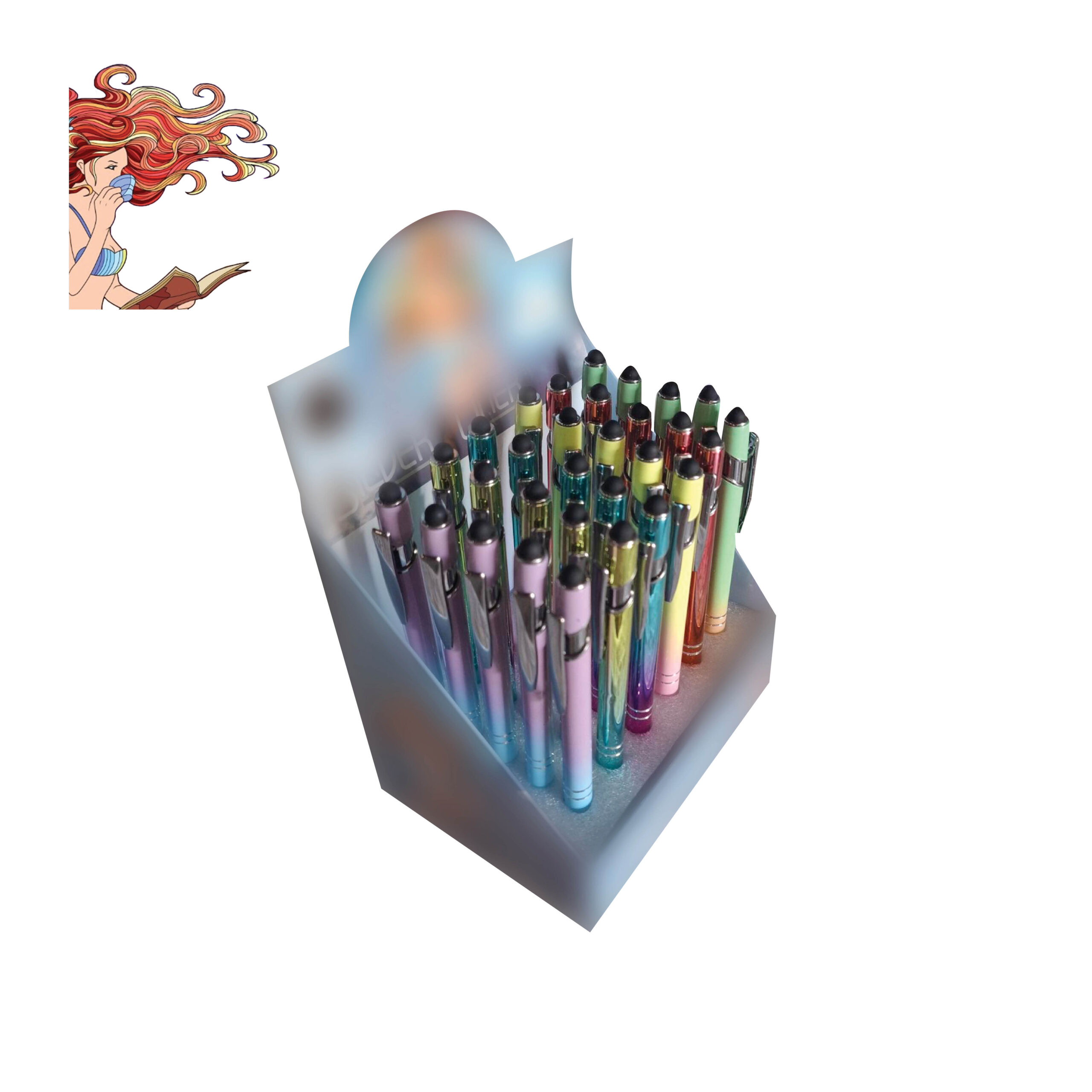 Penelope the Mermaid Ballpoint Pen Stylus